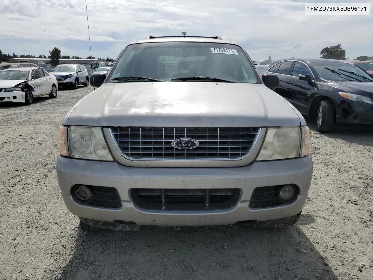 2005 Ford Explorer Xlt VIN: 1FMZU73KX5UB96171 Lot: 71789114