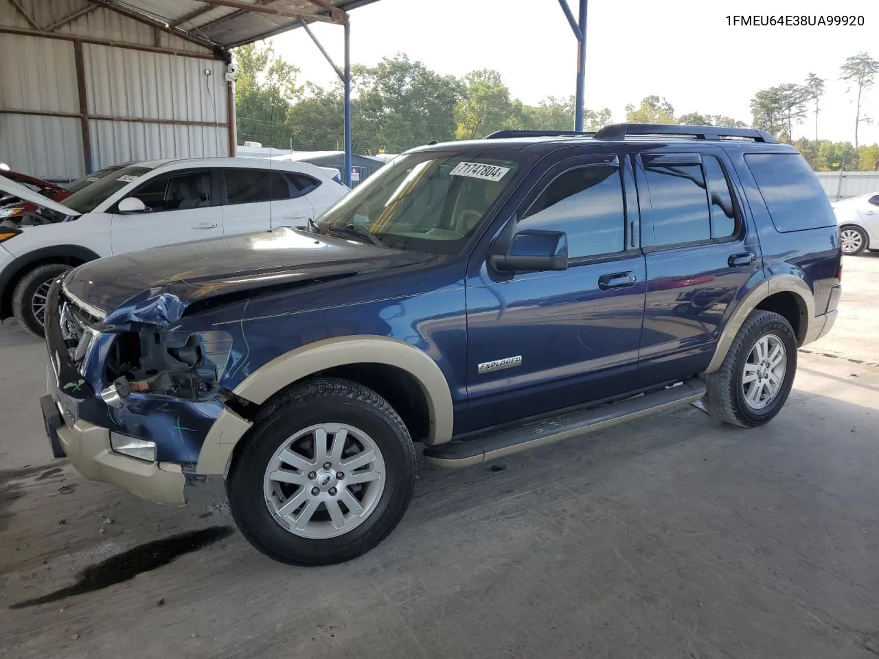 2008 Ford Explorer Eddie Bauer VIN: 1FMEU64E38UA99920 Lot: 71747804