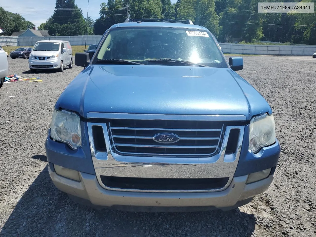 2009 Ford Explorer Eddie Bauer VIN: 1FMEU74E89UA34441 Lot: 62922174