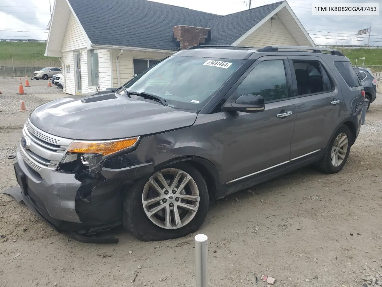 2012 Ford Explorer Xlt VIN: 1FMHK8D82CGA47453 Lot: 55491464