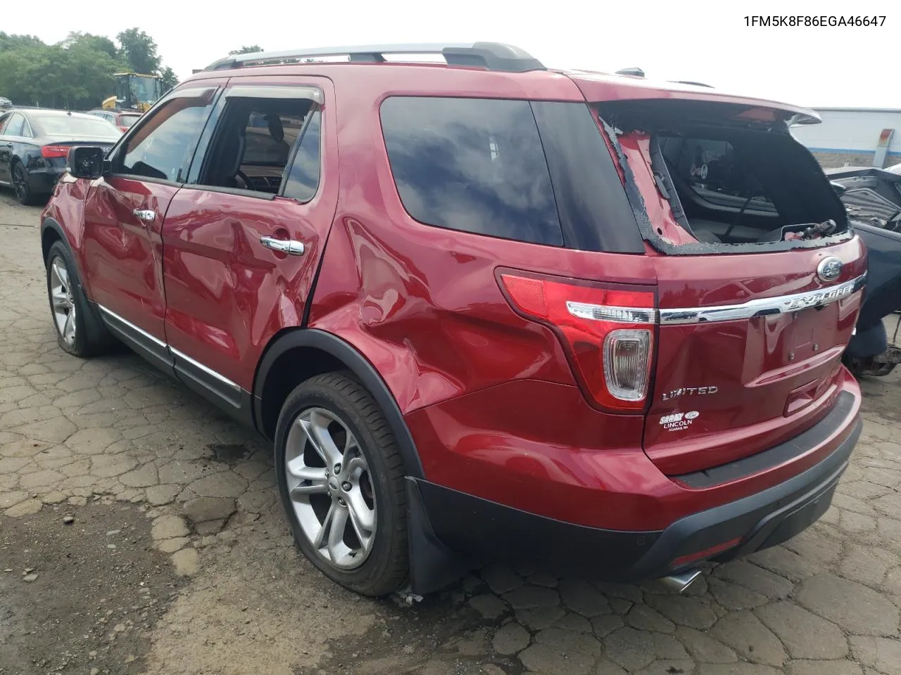 1FM5K8F86EGA46647 2014 Ford Explorer Limited