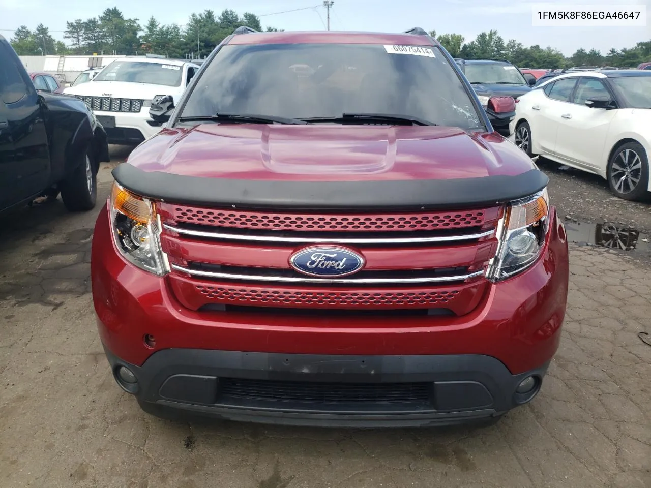 1FM5K8F86EGA46647 2014 Ford Explorer Limited