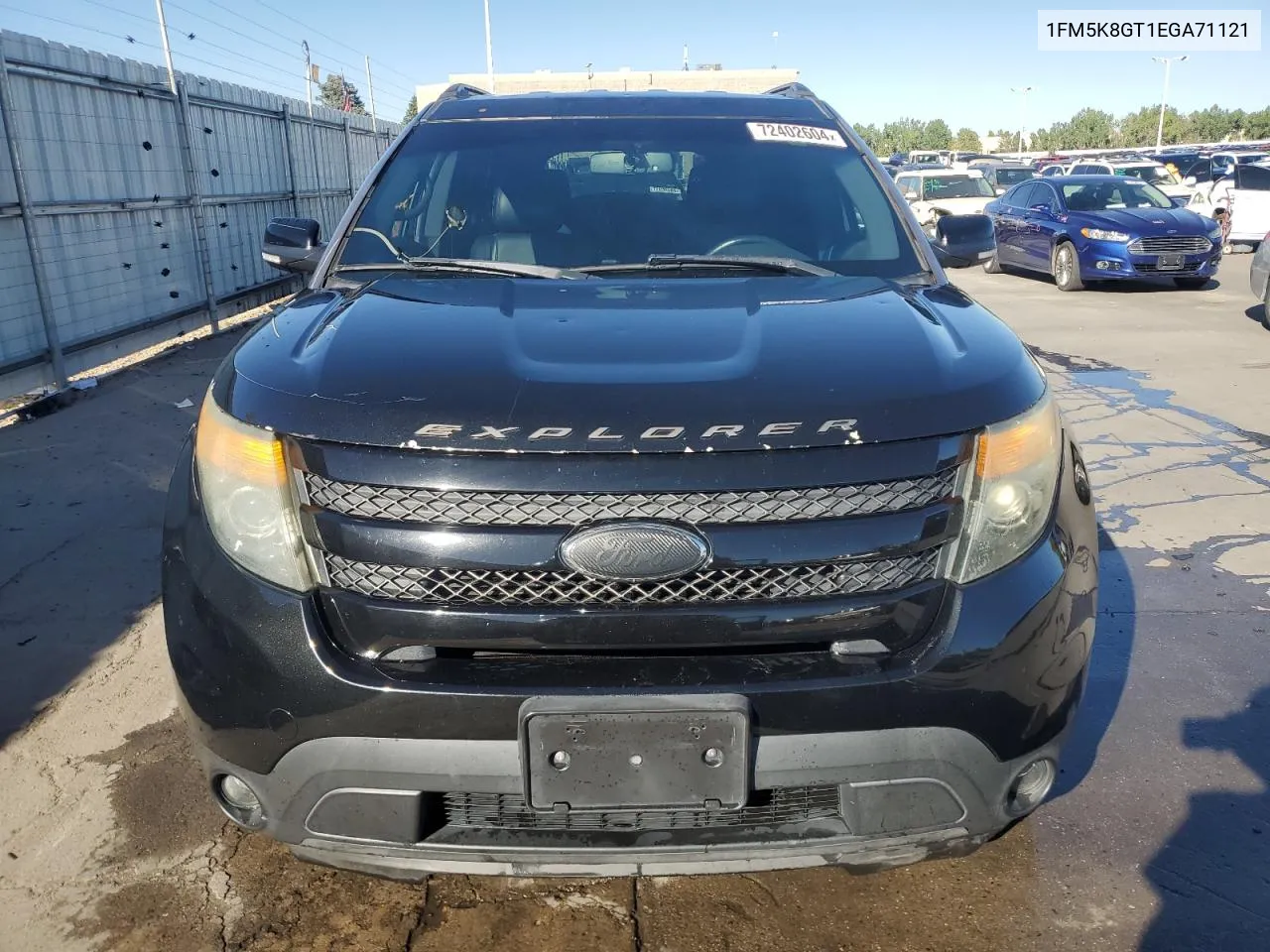 1FM5K8GT1EGA71121 2014 Ford Explorer Sport