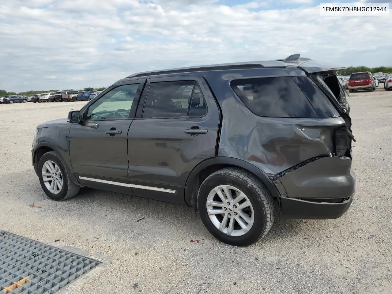 2017 Ford Explorer Xlt VIN: 1FM5K7DH8HGC12944 Lot: 71177574