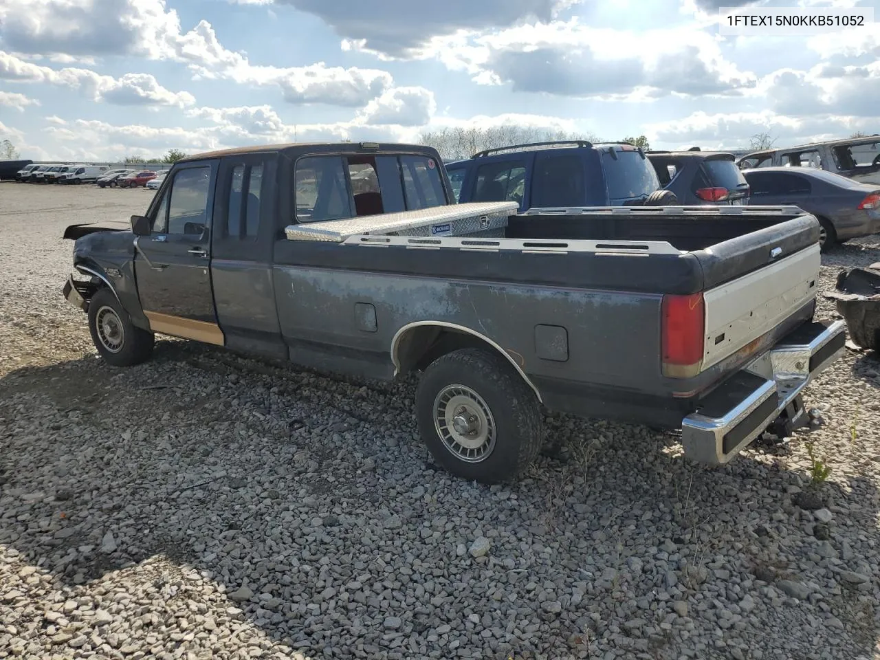 1989 Ford F150 VIN: 1FTEX15N0KKB51052 Lot: 70142074