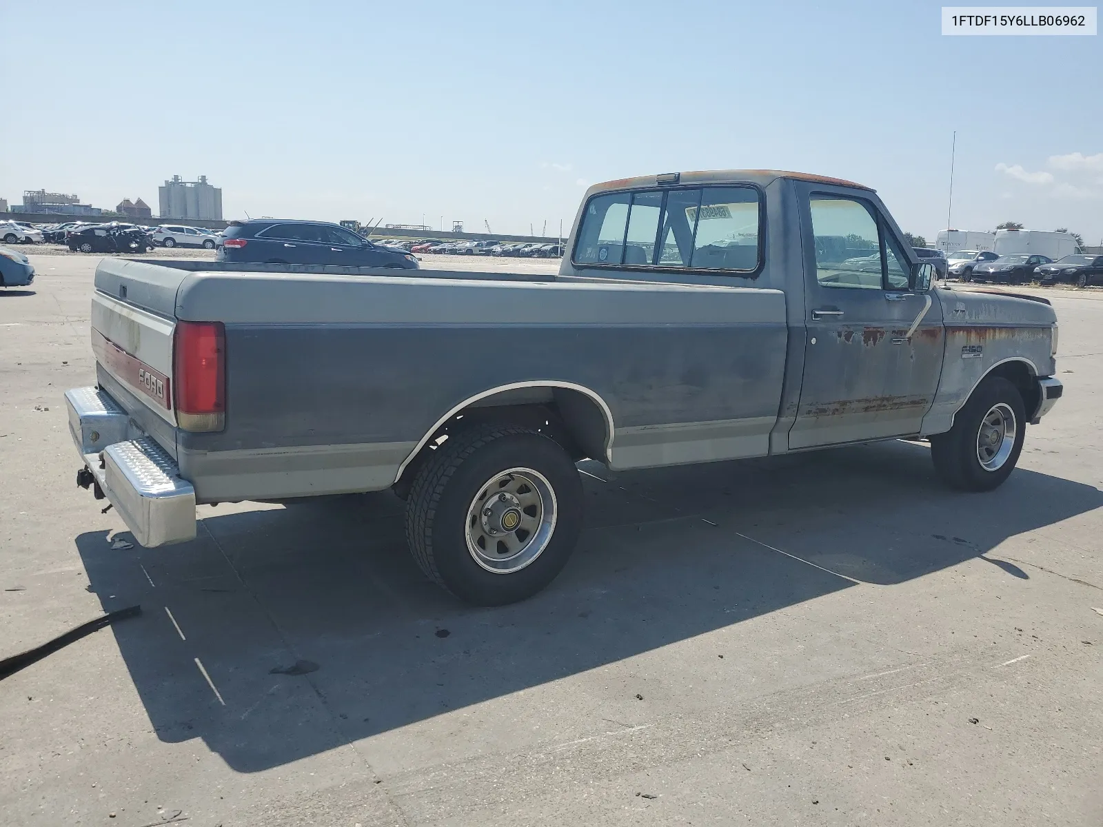 1990 Ford F150 VIN: 1FTDF15Y6LLB06962 Lot: 68498374