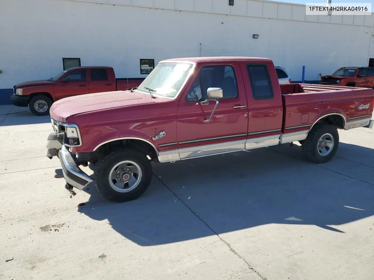 1994 Ford F150 VIN: 1FTEX14H2RKA04916 Lot: 71467544