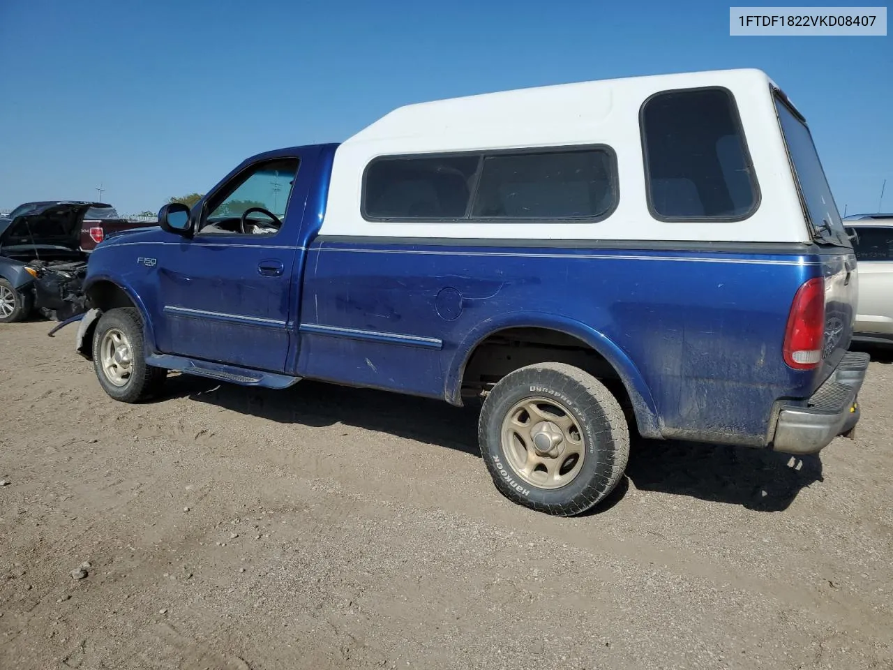 1997 Ford F150 VIN: 1FTDF1822VKD08407 Lot: 66344804