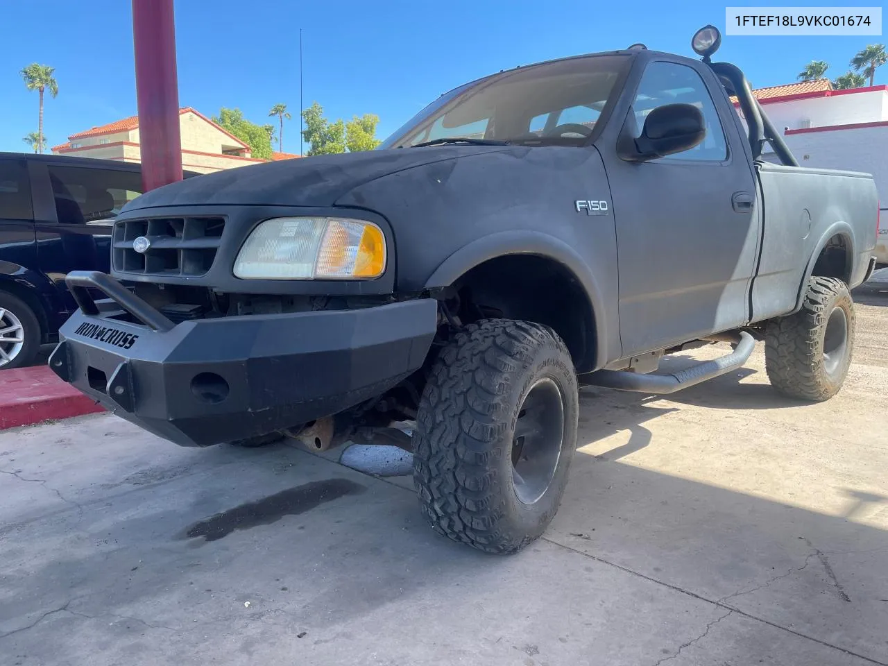 1997 Ford F150 VIN: 1FTEF18L9VKC01674 Lot: 72270504