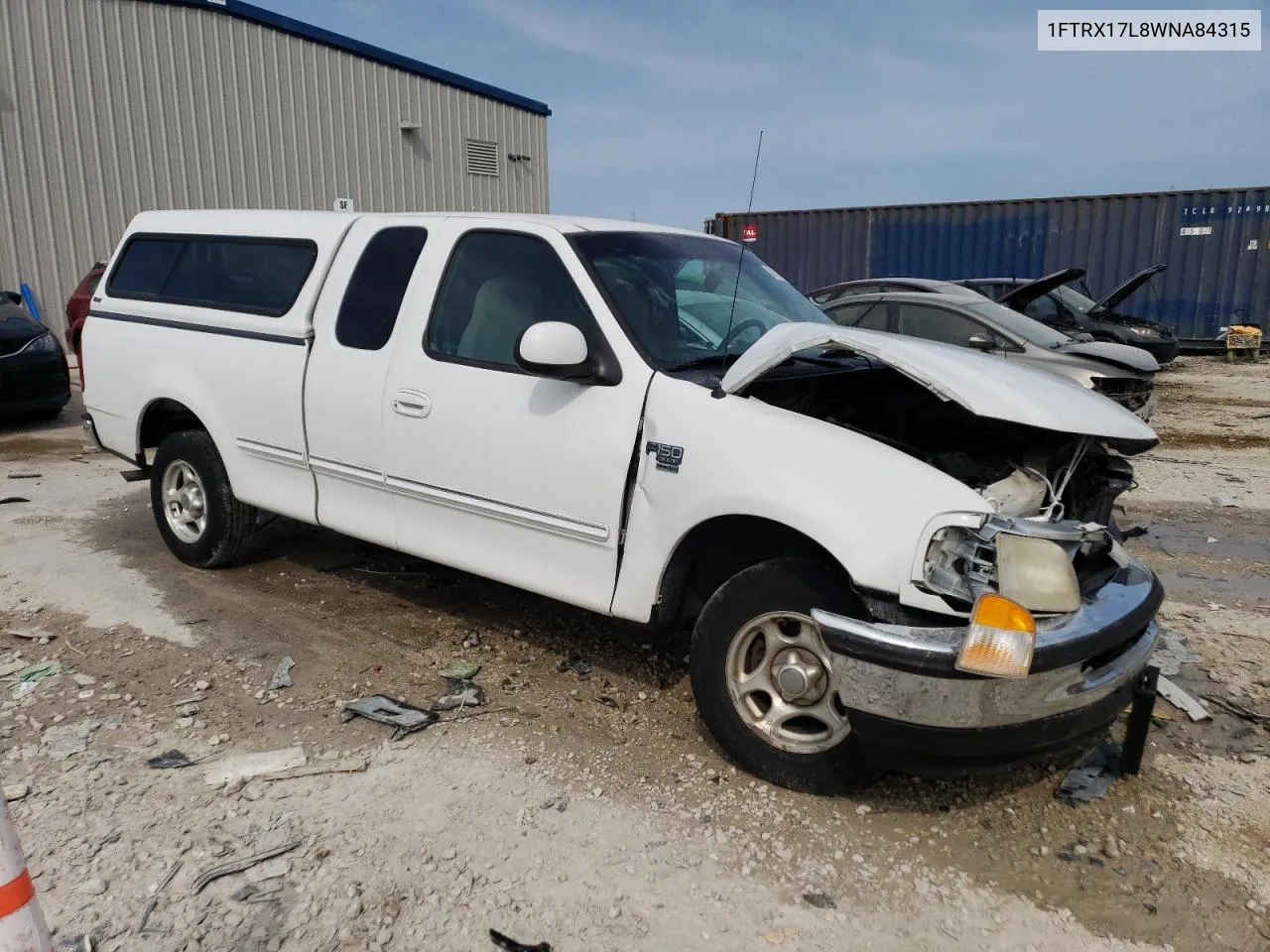 1998 Ford F150 VIN: 1FTRX17L8WNA84315 Lot: 68011554