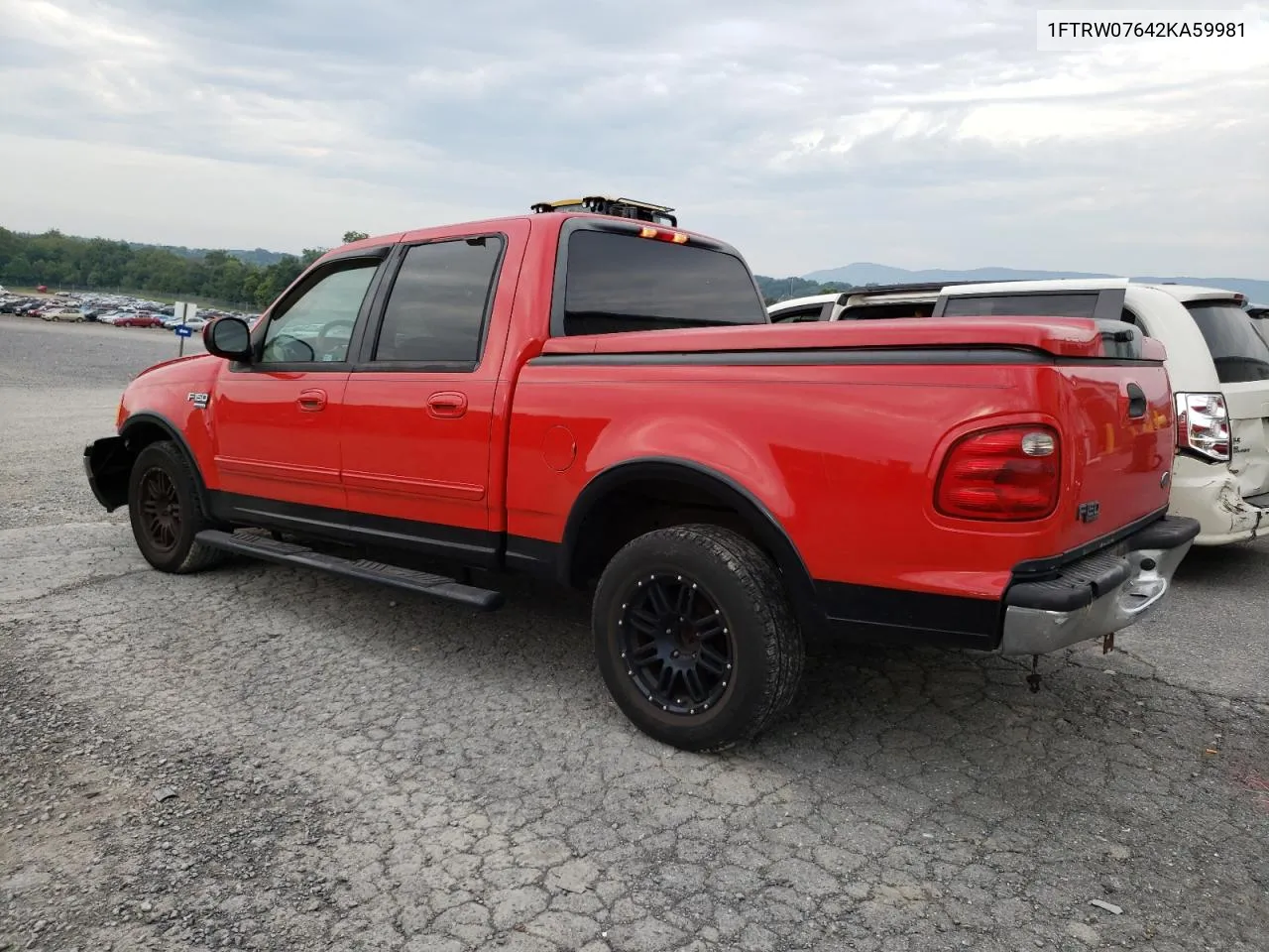 2002 Ford F150 Supercrew VIN: 1FTRW07642KA59981 Lot: 68922694