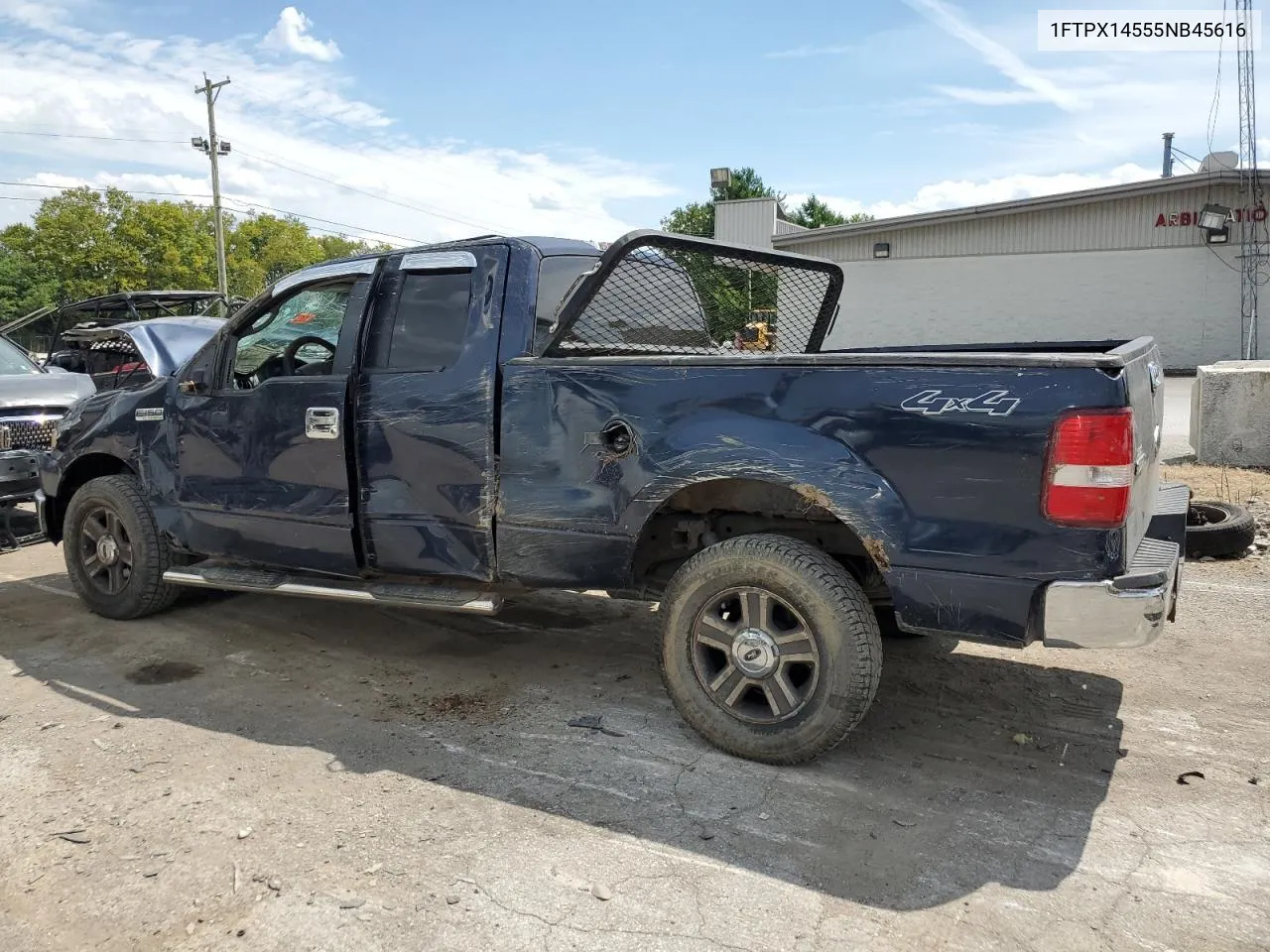 2005 Ford F150 VIN: 1FTPX14555NB45616 Lot: 67569104