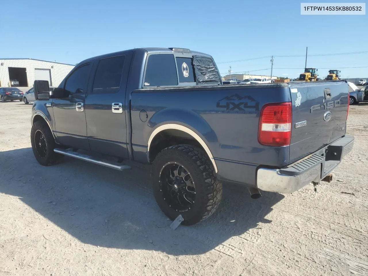 2005 Ford F150 Supercrew VIN: 1FTPW14535KB80532 Lot: 72202994