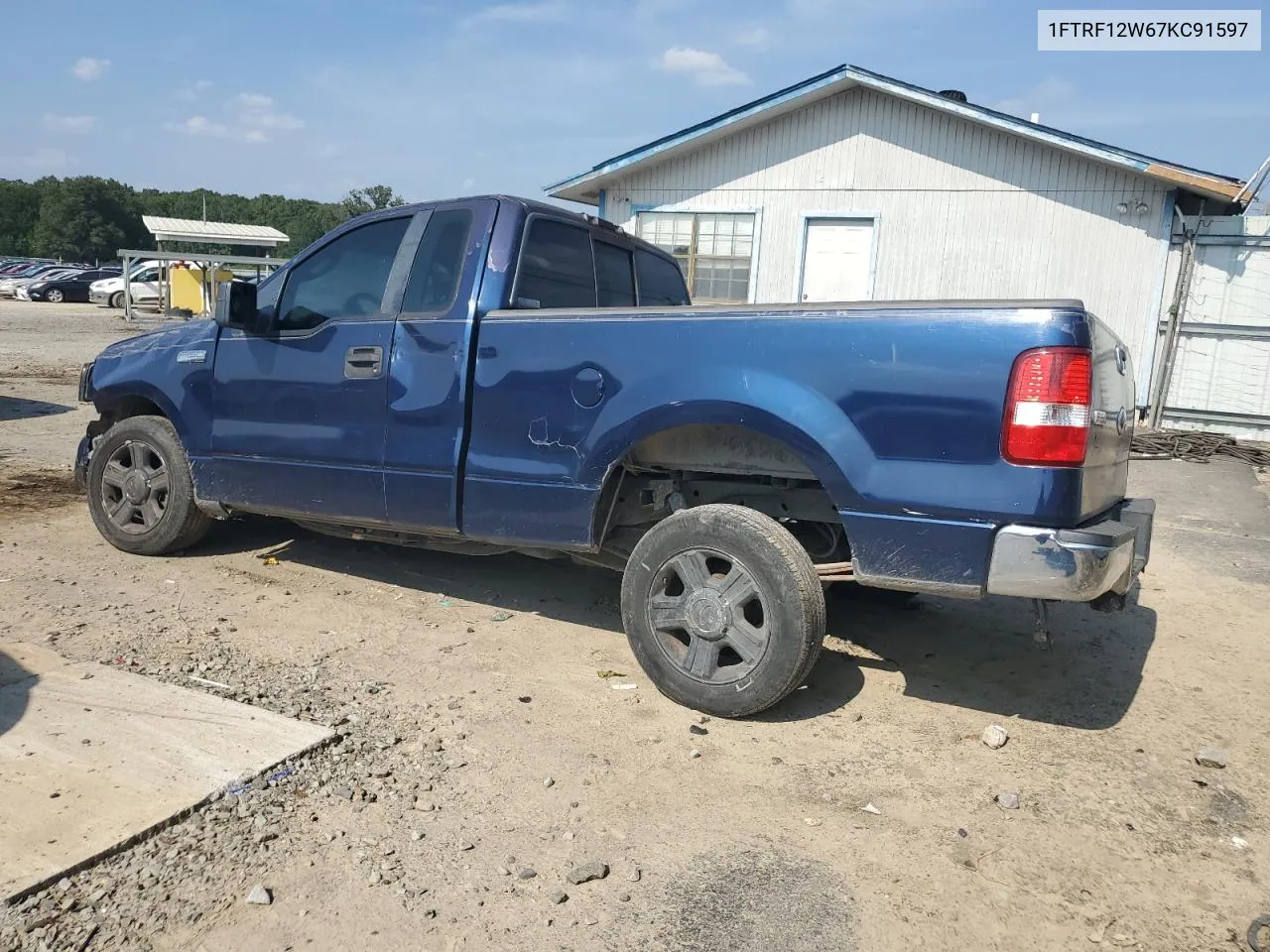 2007 Ford F150 VIN: 1FTRF12W67KC91597 Lot: 68902554