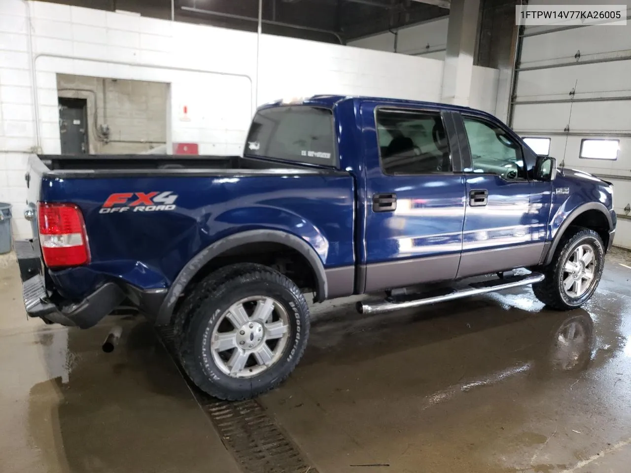 2007 Ford F150 Supercrew VIN: 1FTPW14V77KA26005 Lot: 70893154