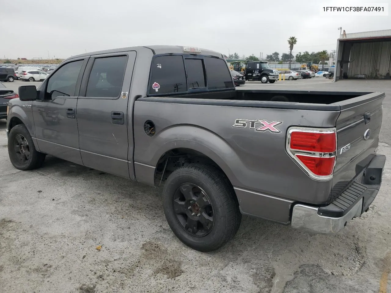 2011 Ford F150 Supercrew VIN: 1FTFW1CF3BFA07491 Lot: 57316724