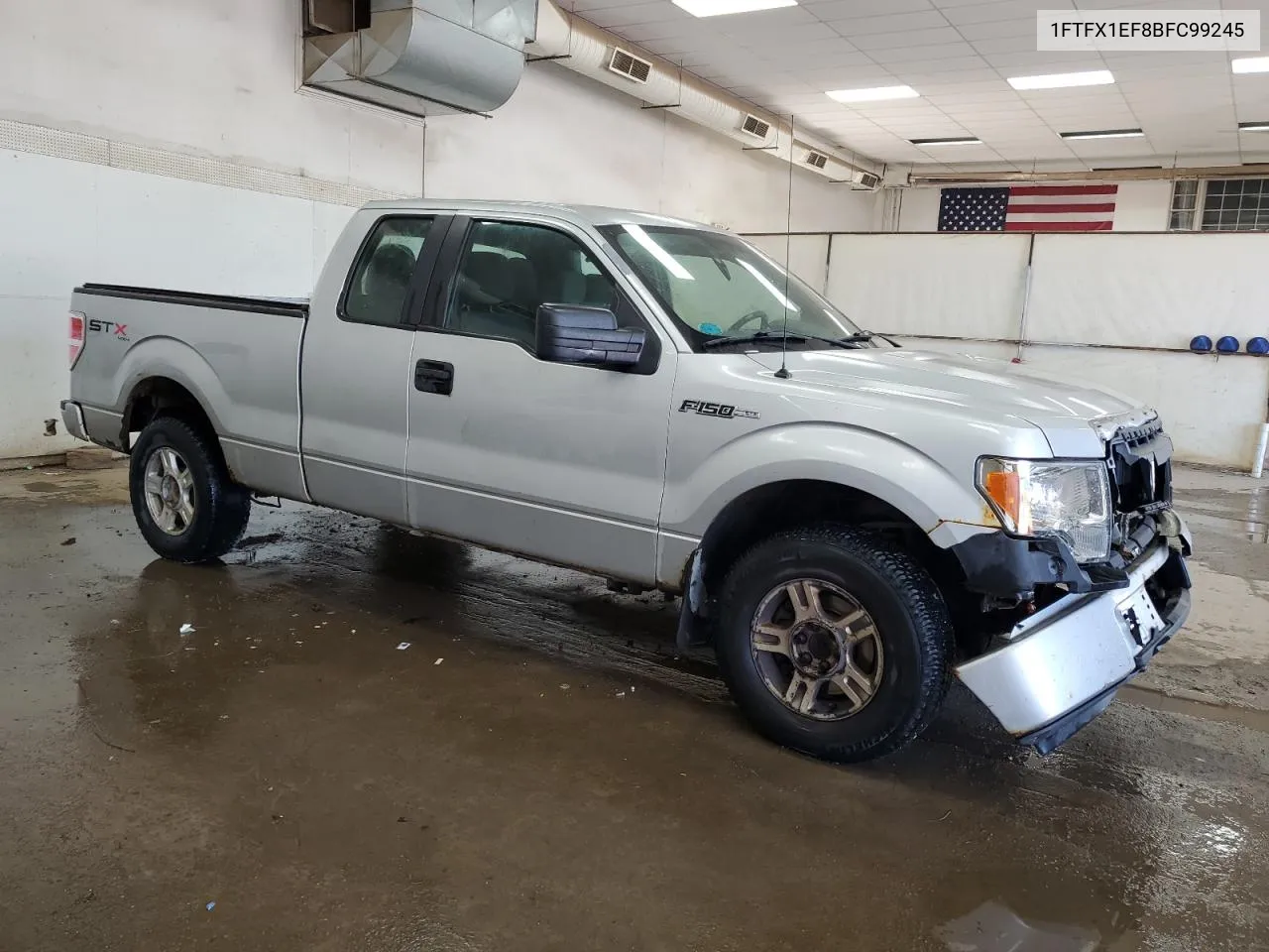 1FTFX1EF8BFC99245 2011 Ford F150 Super Cab