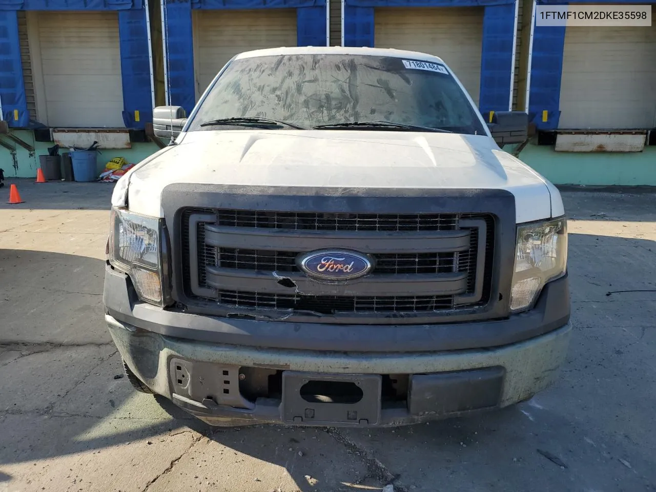 2013 Ford F150 VIN: 1FTMF1CM2DKE35598 Lot: 71801484