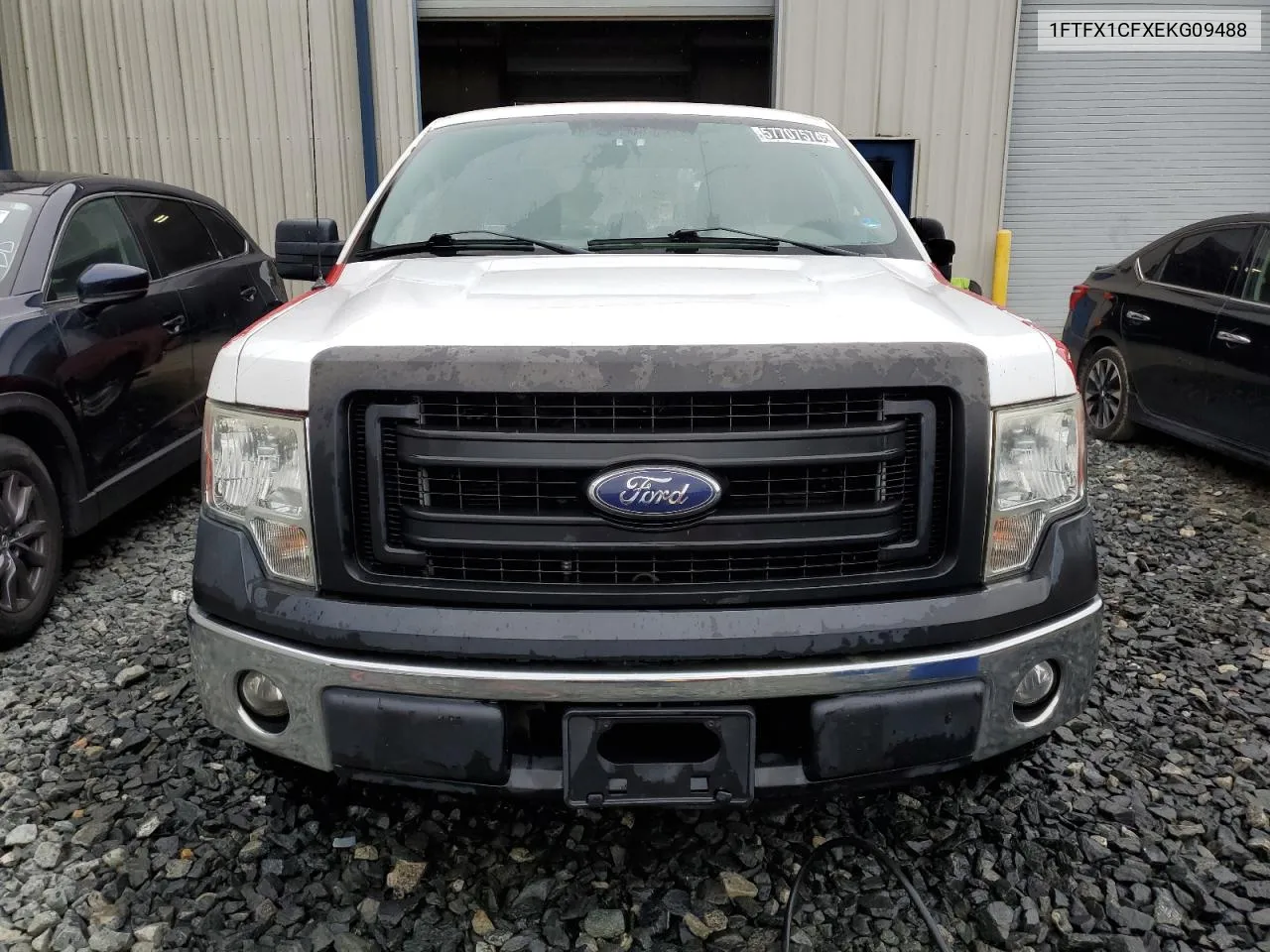 1FTFX1CFXEKG09488 2014 Ford F150 Super Cab