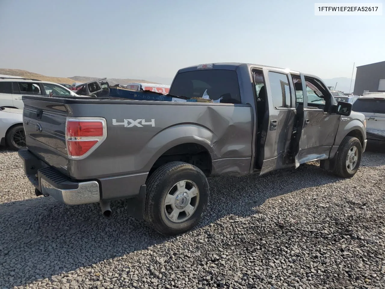 1FTFW1EF2EFA52617 2014 Ford F150 Supercrew