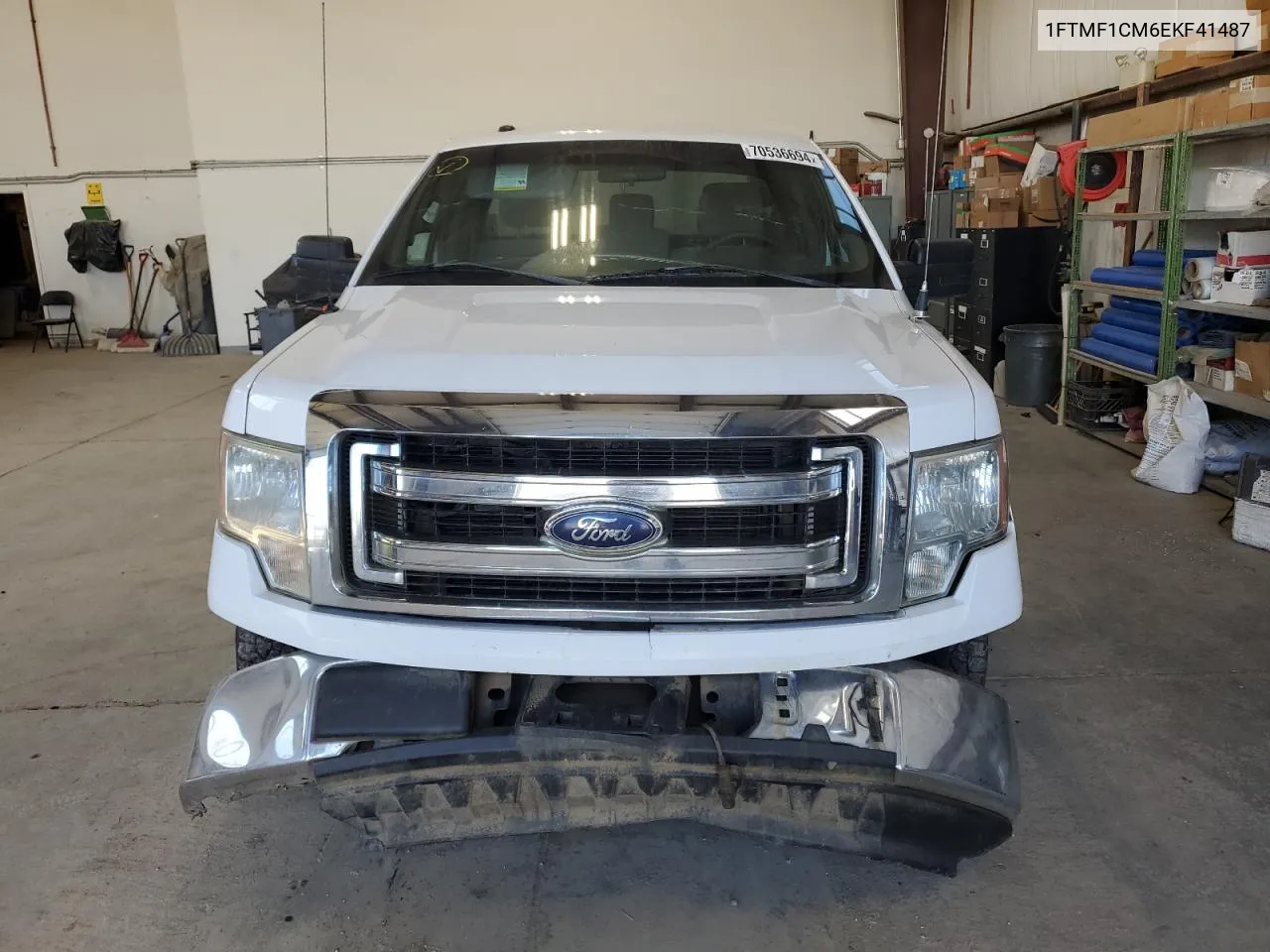 2014 Ford F150 VIN: 1FTMF1CM6EKF41487 Lot: 70536694