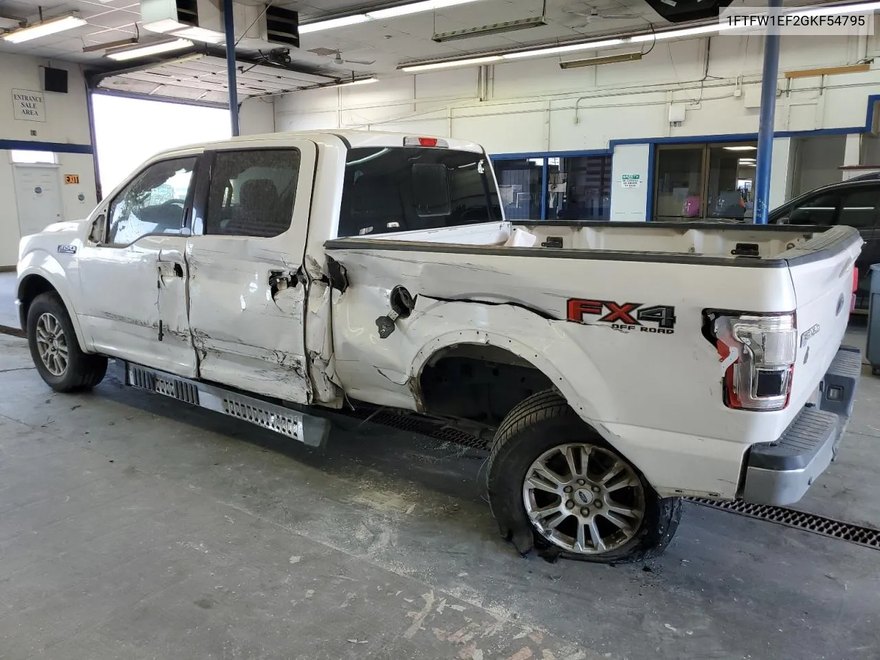 1FTFW1EF2GKF54795 2016 Ford F150 Supercrew