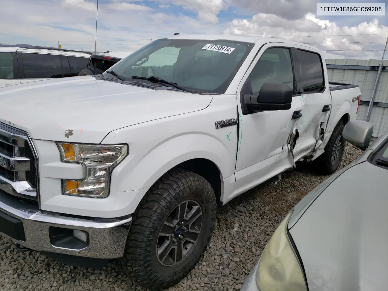 1FTEW1E86GFC59205 2016 Ford F150 Supercrew