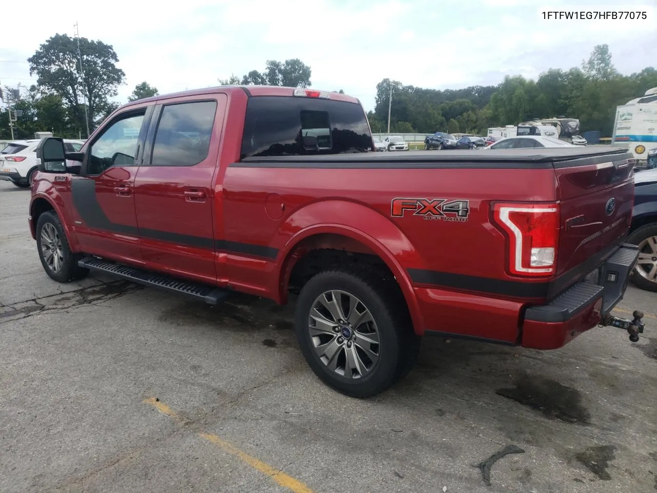 1FTFW1EG7HFB77075 2017 Ford F150 Supercrew