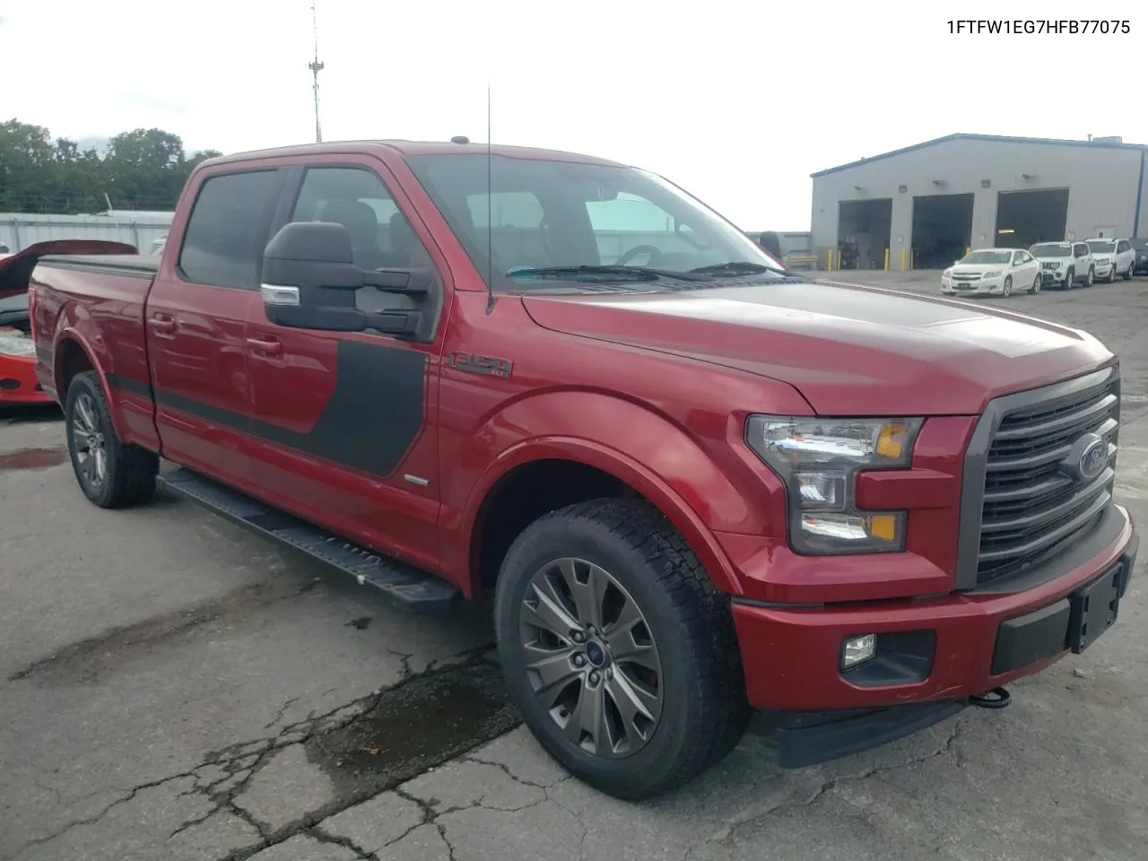 2017 Ford F150 Supercrew VIN: 1FTFW1EG7HFB77075 Lot: 67355494