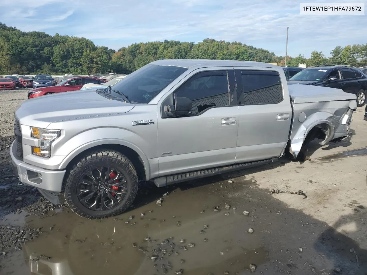 2017 Ford F150 Supercrew VIN: 1FTEW1EP1HFA79672 Lot: 71651714