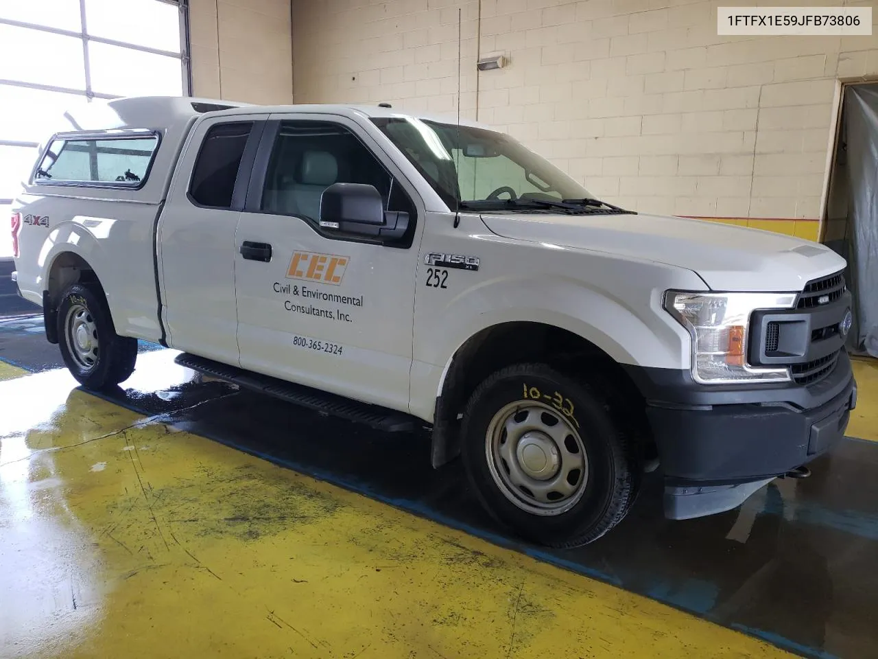 1FTFX1E59JFB73806 2018 Ford F150 Super Cab