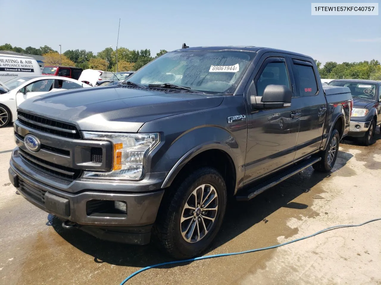 2019 Ford F150 Supercrew VIN: 1FTEW1E57KFC40757 Lot: 69061944