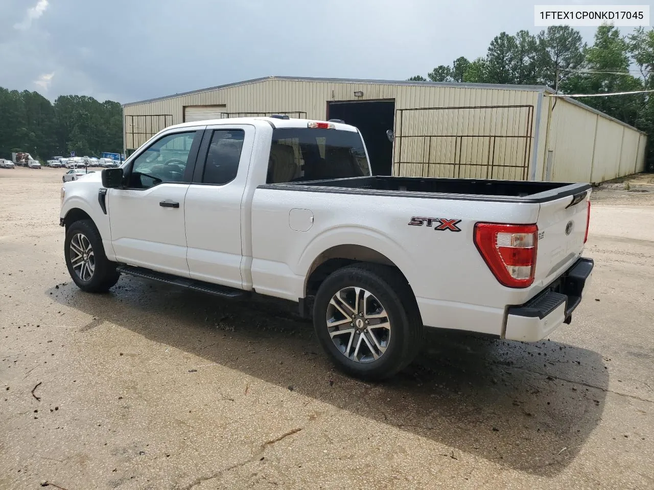 2022 Ford F150 Super Cab VIN: 1FTEX1CP0NKD17045 Lot: 63043264