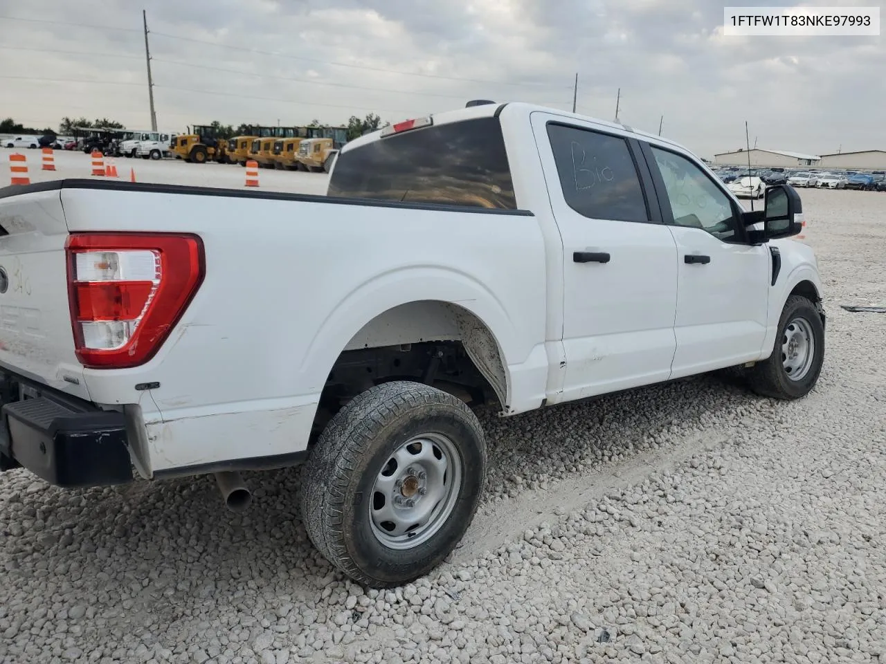 1FTFW1T83NKE97993 2022 Ford F150 Ssv