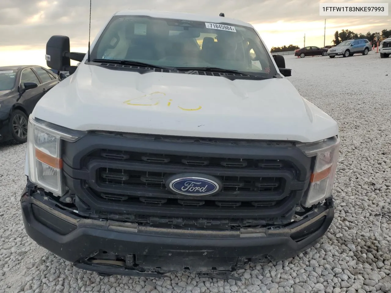 2022 Ford F150 Ssv VIN: 1FTFW1T83NKE97993 Lot: 71845984