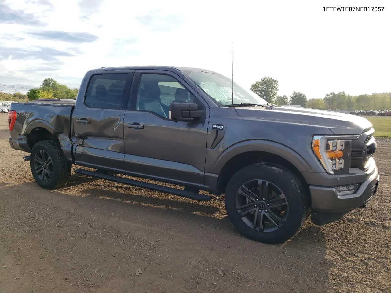 1FTFW1E87NFB17057 2022 Ford F150 Supercrew