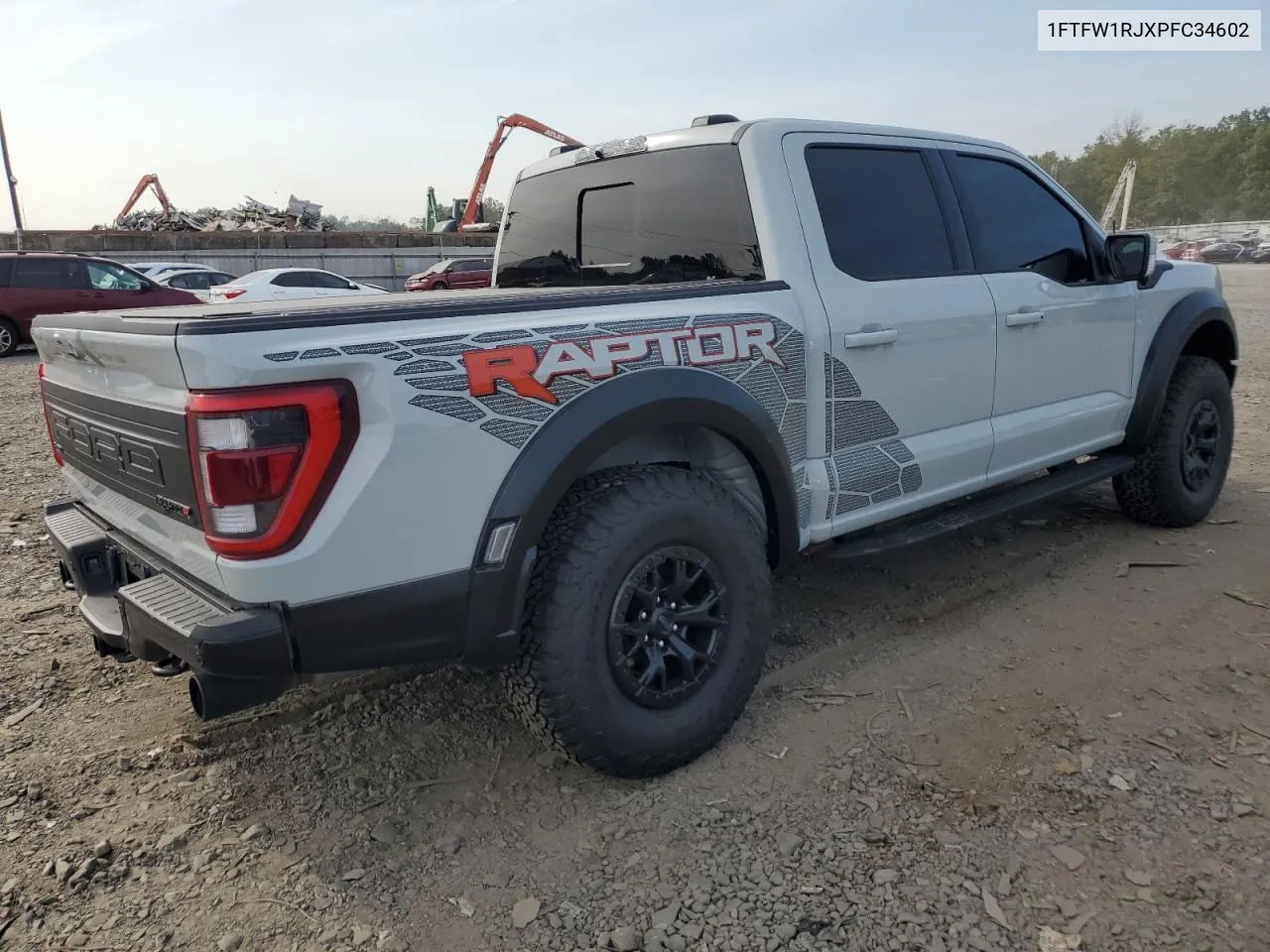 2023 Ford F150 Raptor VIN: 1FTFW1RJXPFC34602 Lot: 70872894