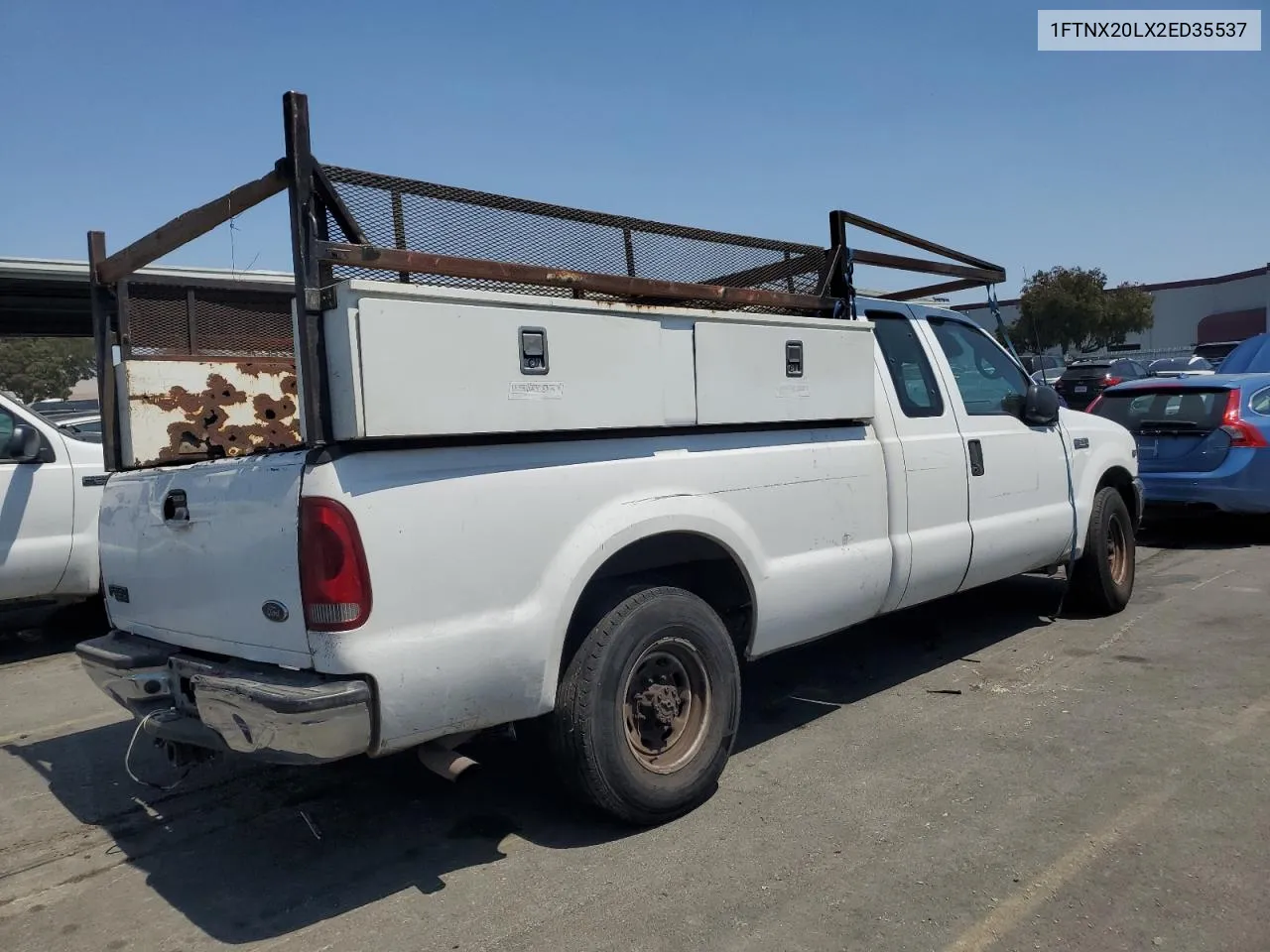 2002 Ford F250 Super Duty VIN: 1FTNX20LX2ED35537 Lot: 62942734