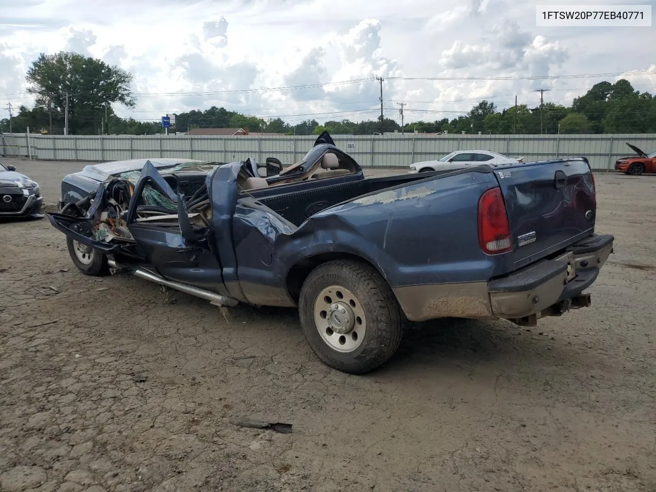 1FTSW20P77EB40771 2007 Ford F250 Super Duty