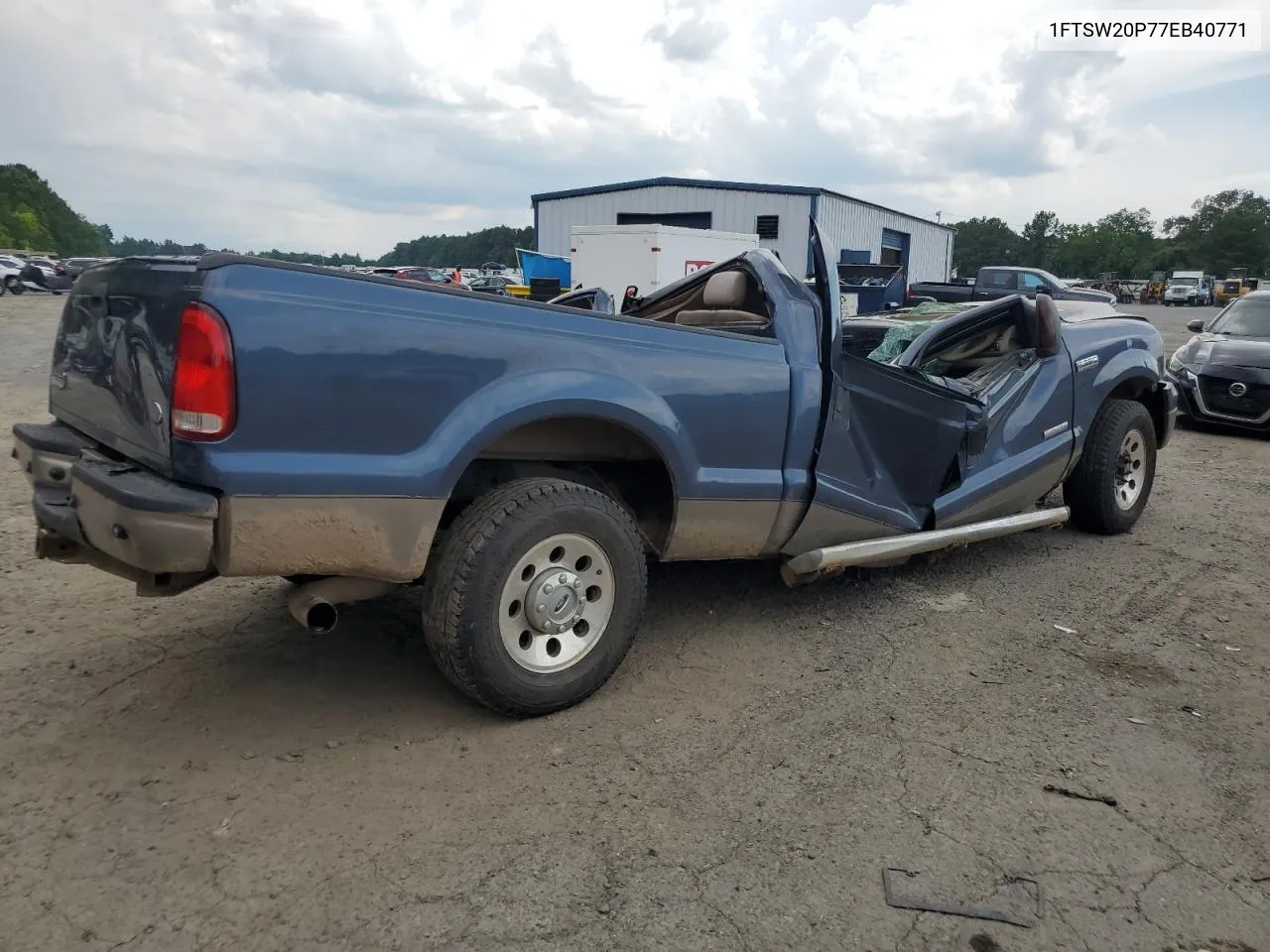 2007 Ford F250 Super Duty VIN: 1FTSW20P77EB40771 Lot: 62823134