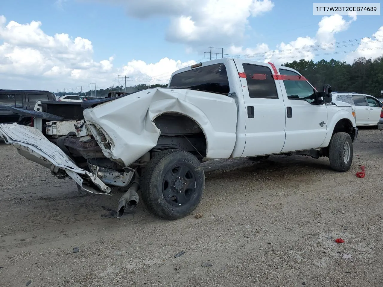 1FT7W2BT2CEB74689 2012 Ford F250 Super Duty