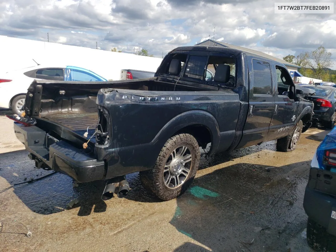 2015 Ford F250 Super Duty VIN: 1FT7W2BT7FEB20891 Lot: 71076614