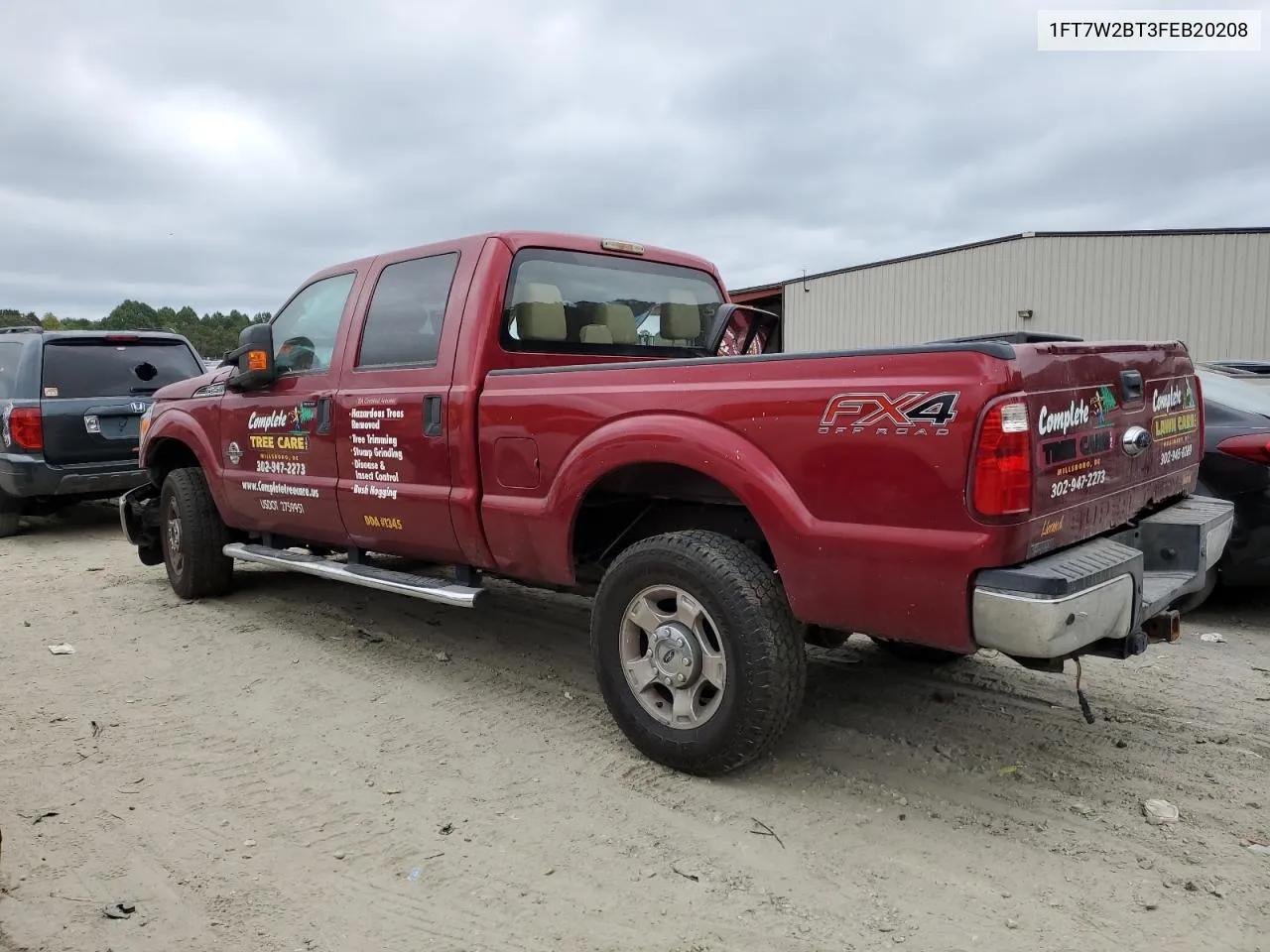 2015 Ford F250 Super Duty VIN: 1FT7W2BT3FEB20208 Lot: 71573024