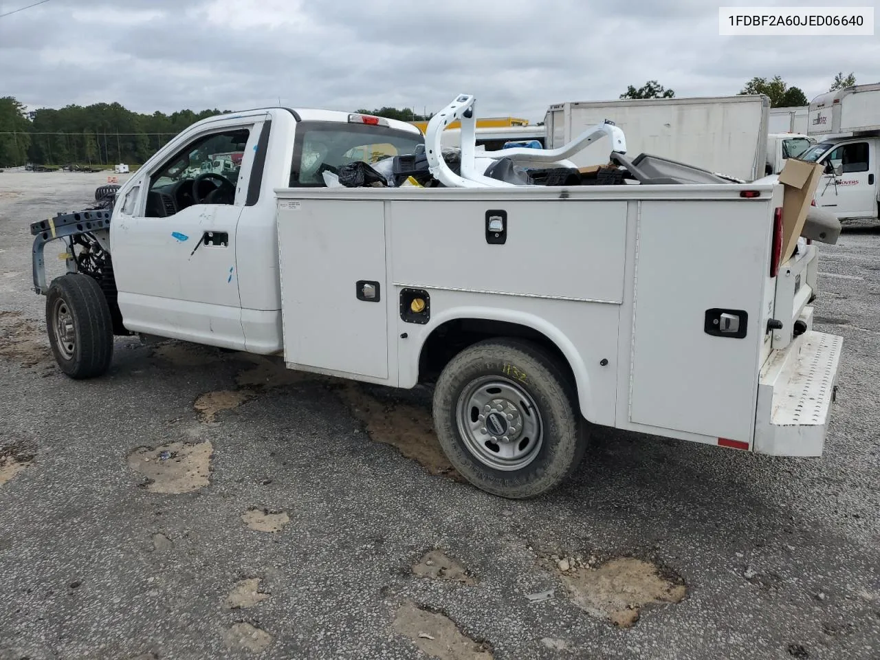 2018 Ford F250 Super Duty VIN: 1FDBF2A60JED06640 Lot: 70009184