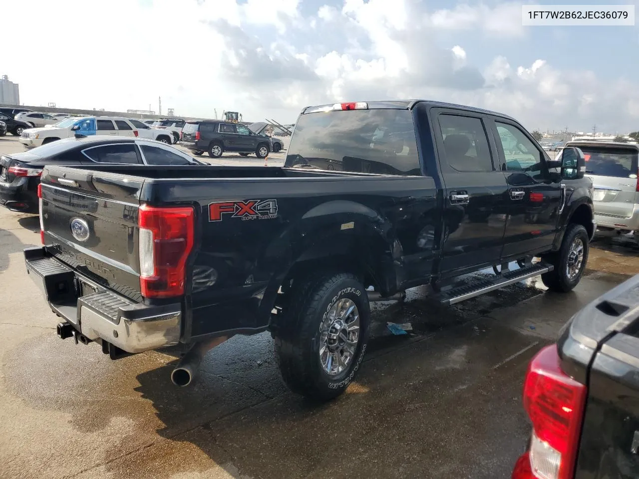 2018 Ford F250 Super Duty VIN: 1FT7W2B62JEC36079 Lot: 71003904