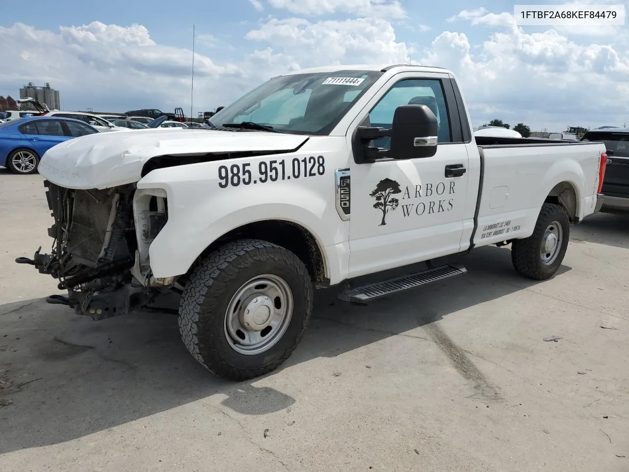 2019 Ford F250 Super Duty VIN: 1FTBF2A68KEF84479 Lot: 71111444