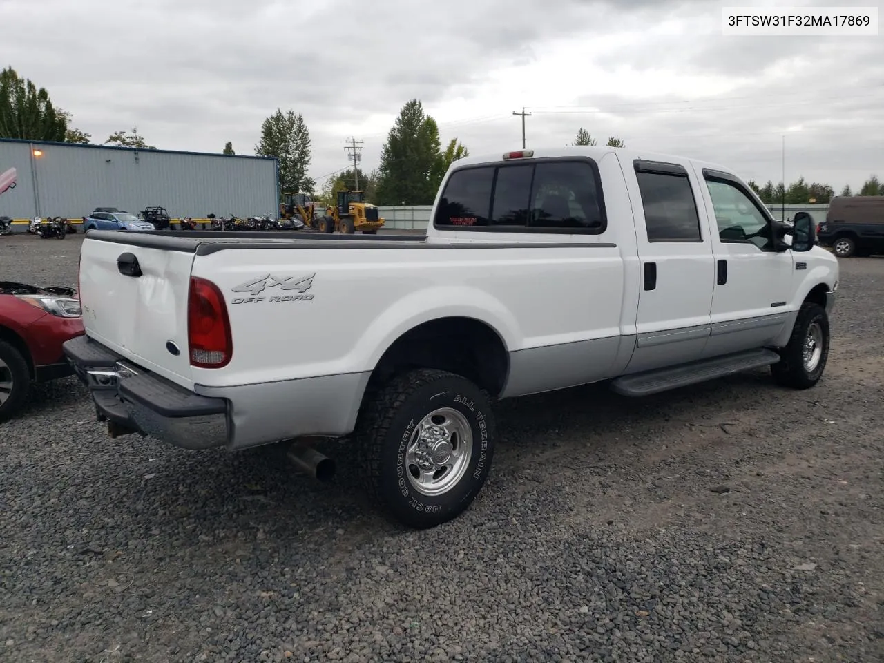 3FTSW31F32MA17869 2002 Ford F350 Srw Super Duty