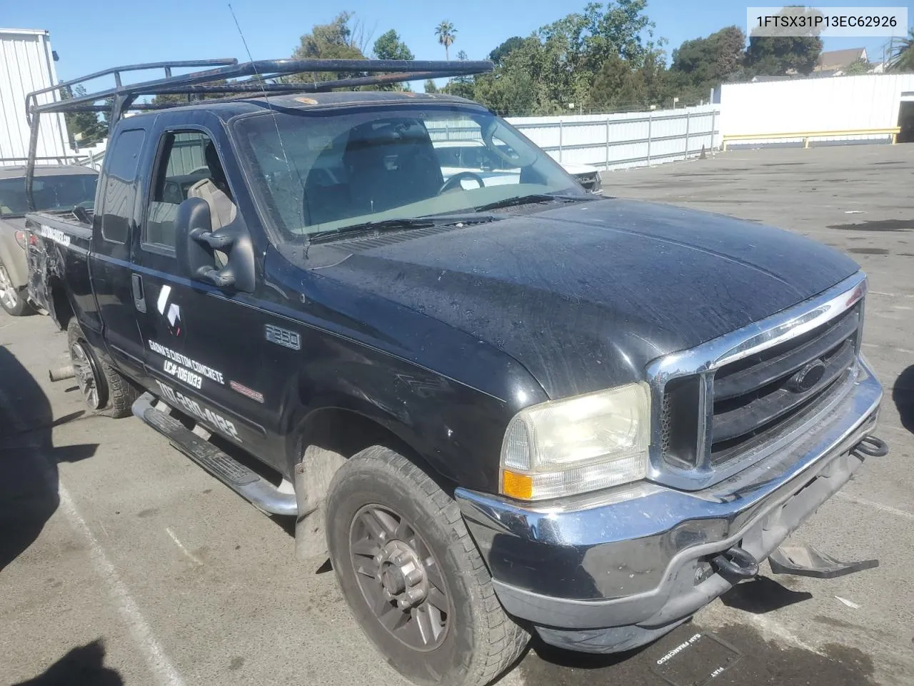 2003 Ford F350 Srw Super Duty VIN: 1FTSX31P13EC62926 Lot: 61341714