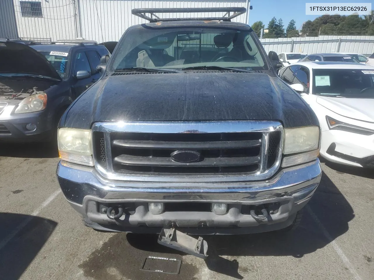 2003 Ford F350 Srw Super Duty VIN: 1FTSX31P13EC62926 Lot: 61341714