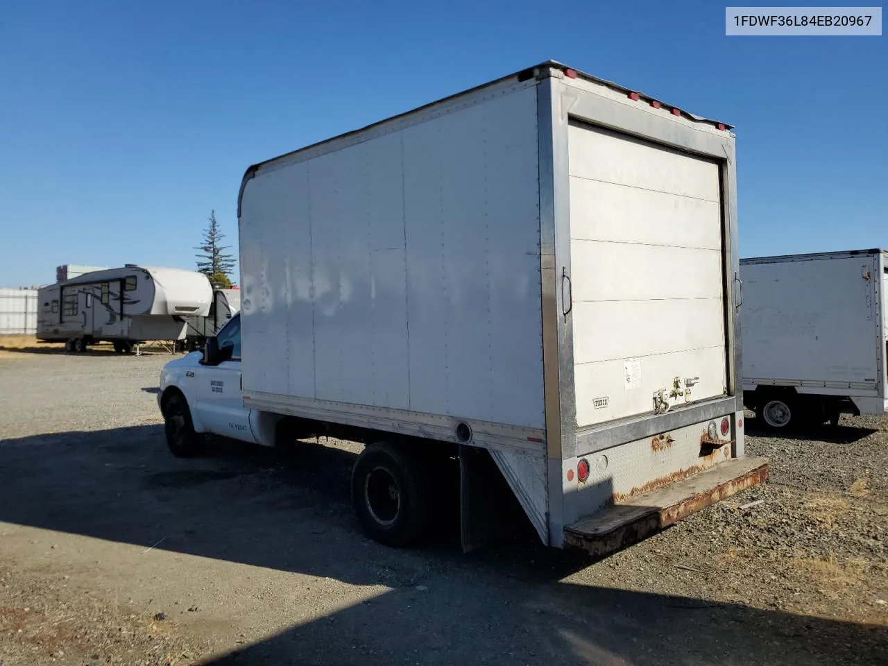 2004 Ford F350 Super Duty VIN: 1FDWF36L84EB20967 Lot: 70722924